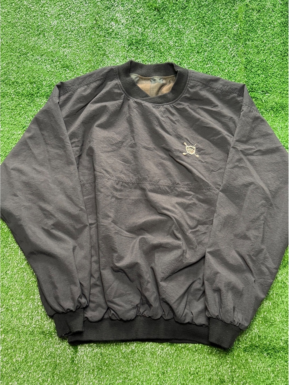 Golf Reversible Windbreaker Pullover | Size Large